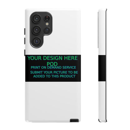 Customizable Tough Phone Case - Your Design Here - Perfect Gift for Birthdays & Holidays