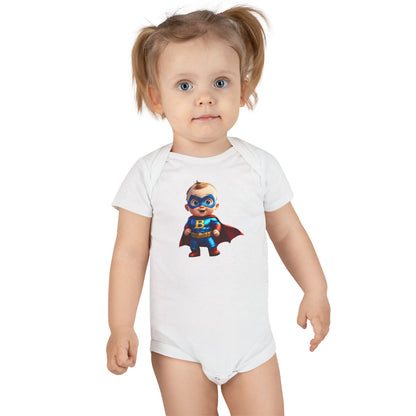 Superhero Baby Short Sleeve Onesie® - Cute & Comfy Infant Outfit