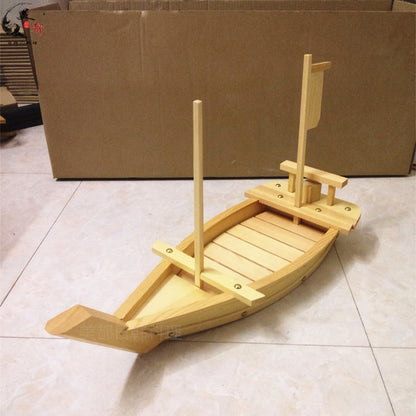 Bamboo wooden dragon boat