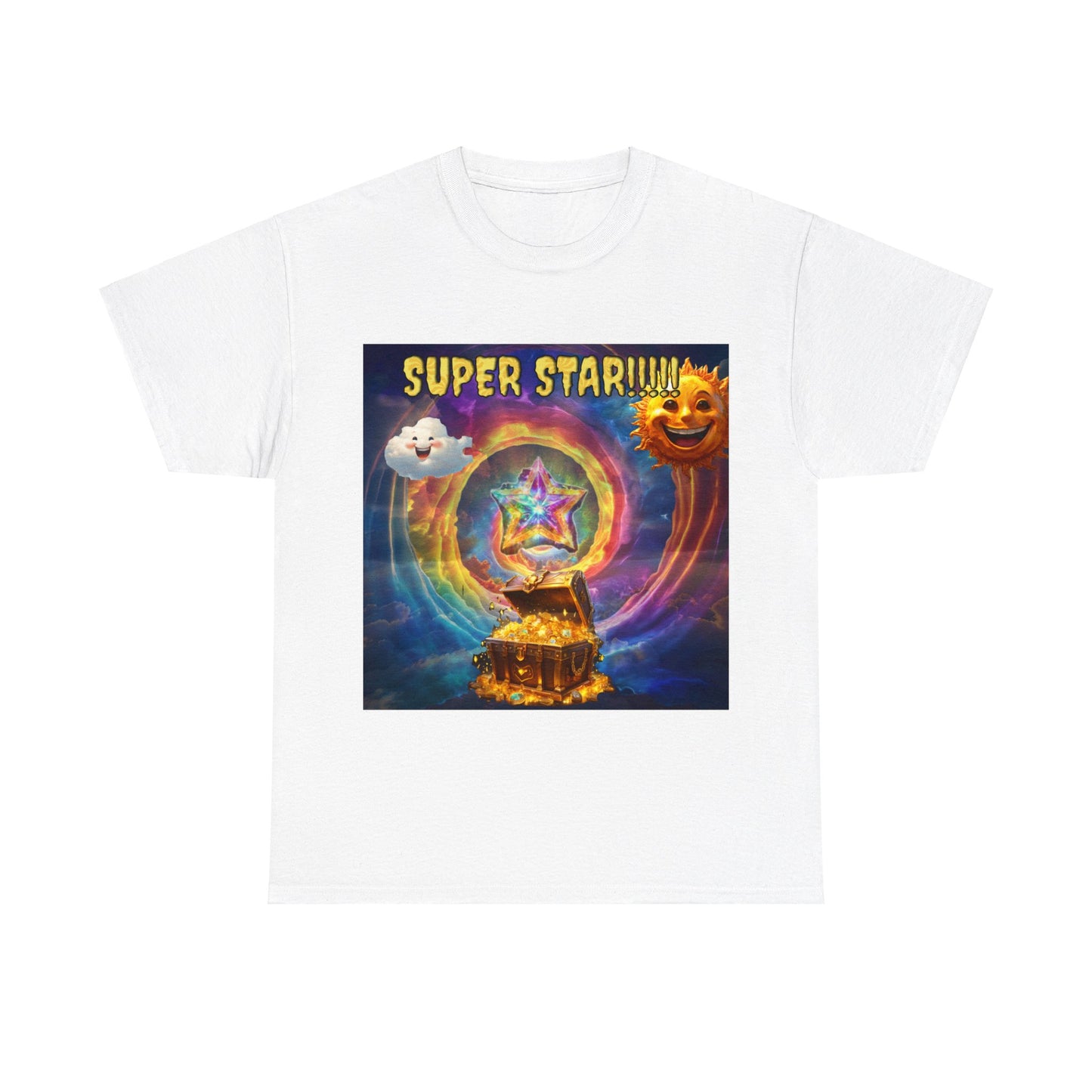 Super Star!!Unisex Heavy Cotton Tee