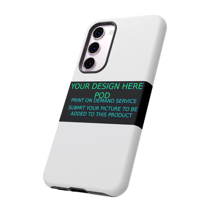 Customizable Tough Phone Case - Your Design Here - Perfect Gift for Birthdays & Holidays