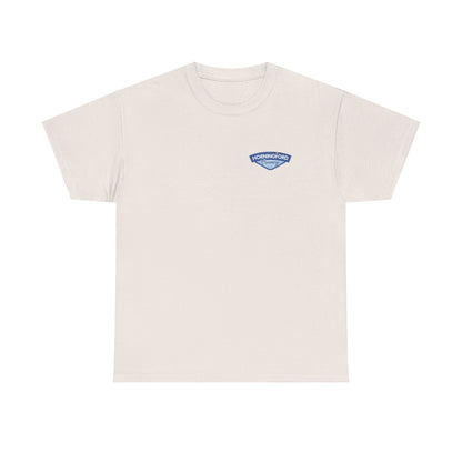 Horningford Creamery Unisex Heavy Cotton Tee - Farm Fresh Design with Cow Graphic