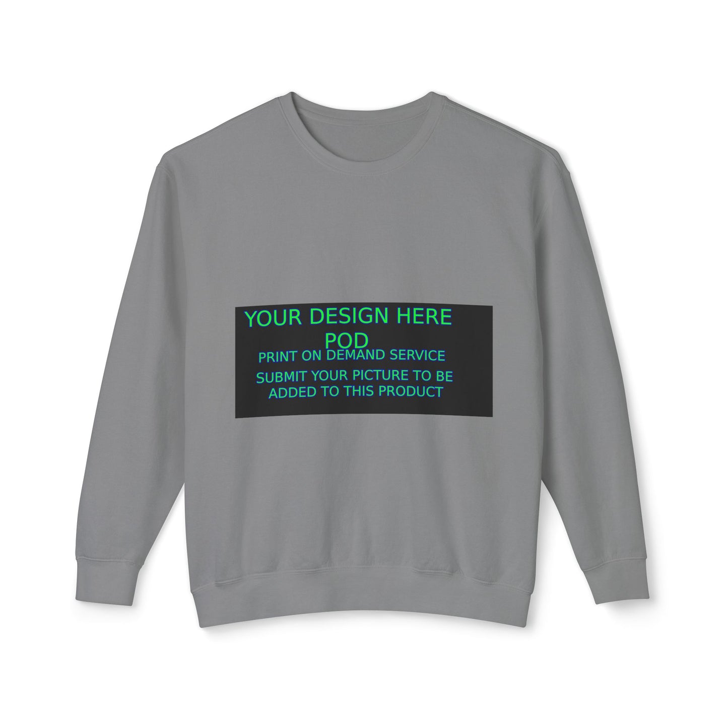 Unisex Lightweight Crewneck Sweatshirt