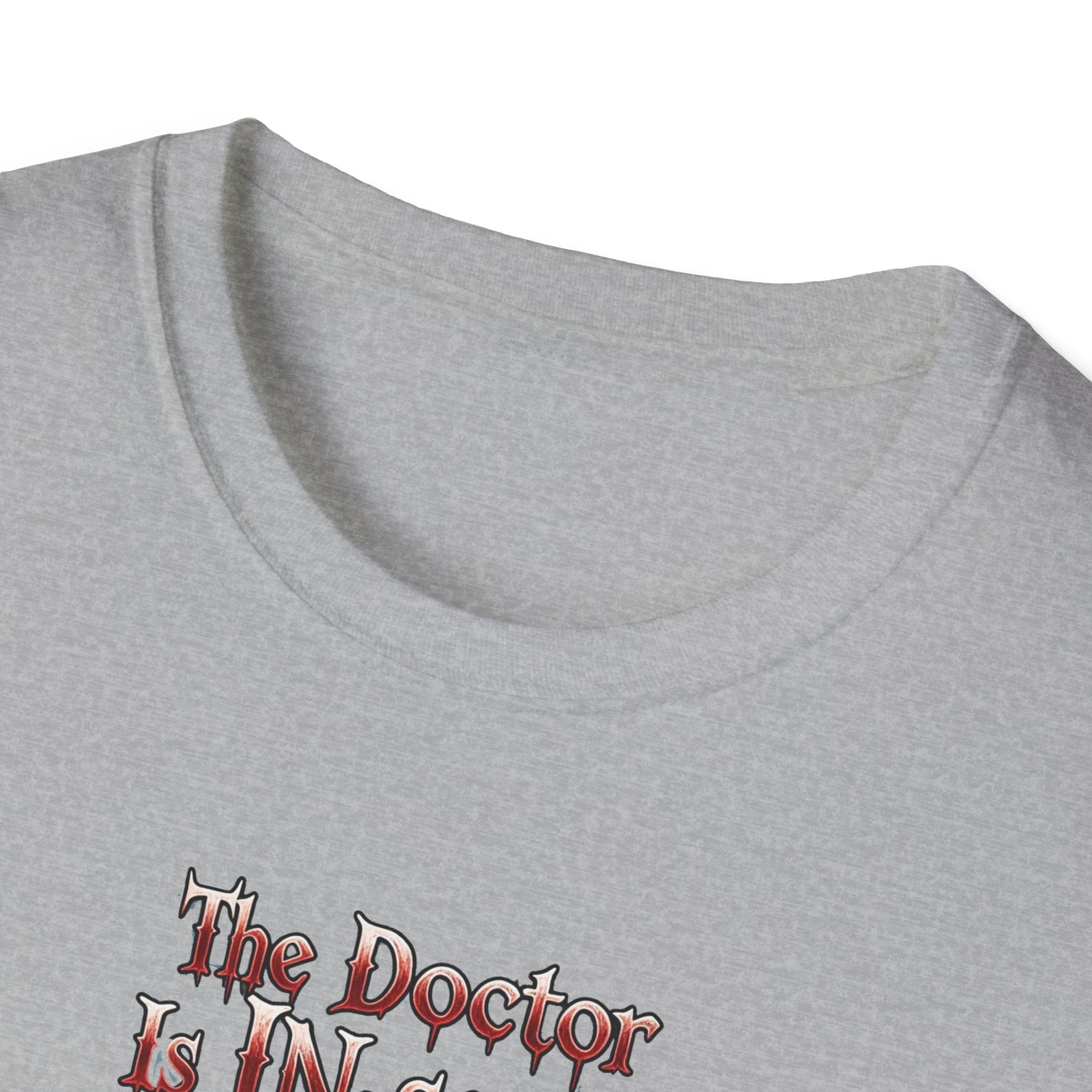 Gothic Plague In-sane Doctor T-Shirt, Unisex Softstyle Tee, Spooky Halloween Tee, Halloween Costume Shirt, Gift for Whovians, Dark Humor [...]