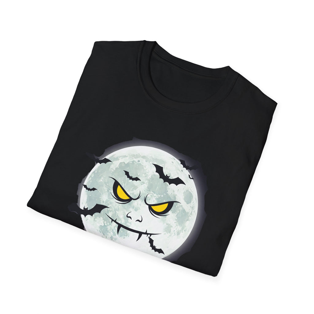 Spooky Moon Unisex T-Shirt - Halloween Shirt, Graphic Tee, Fall Fashion, Witchy Top, Ghostly Apparel
