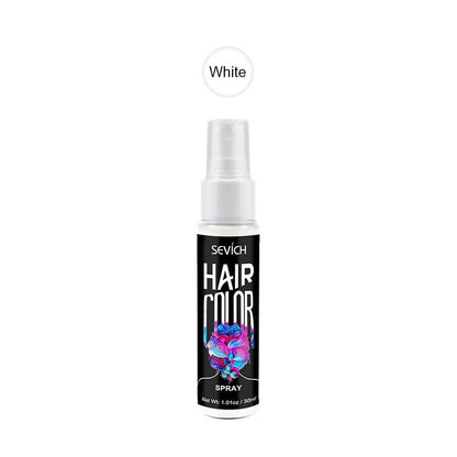 Disposable hair dye spray quick temporary dye