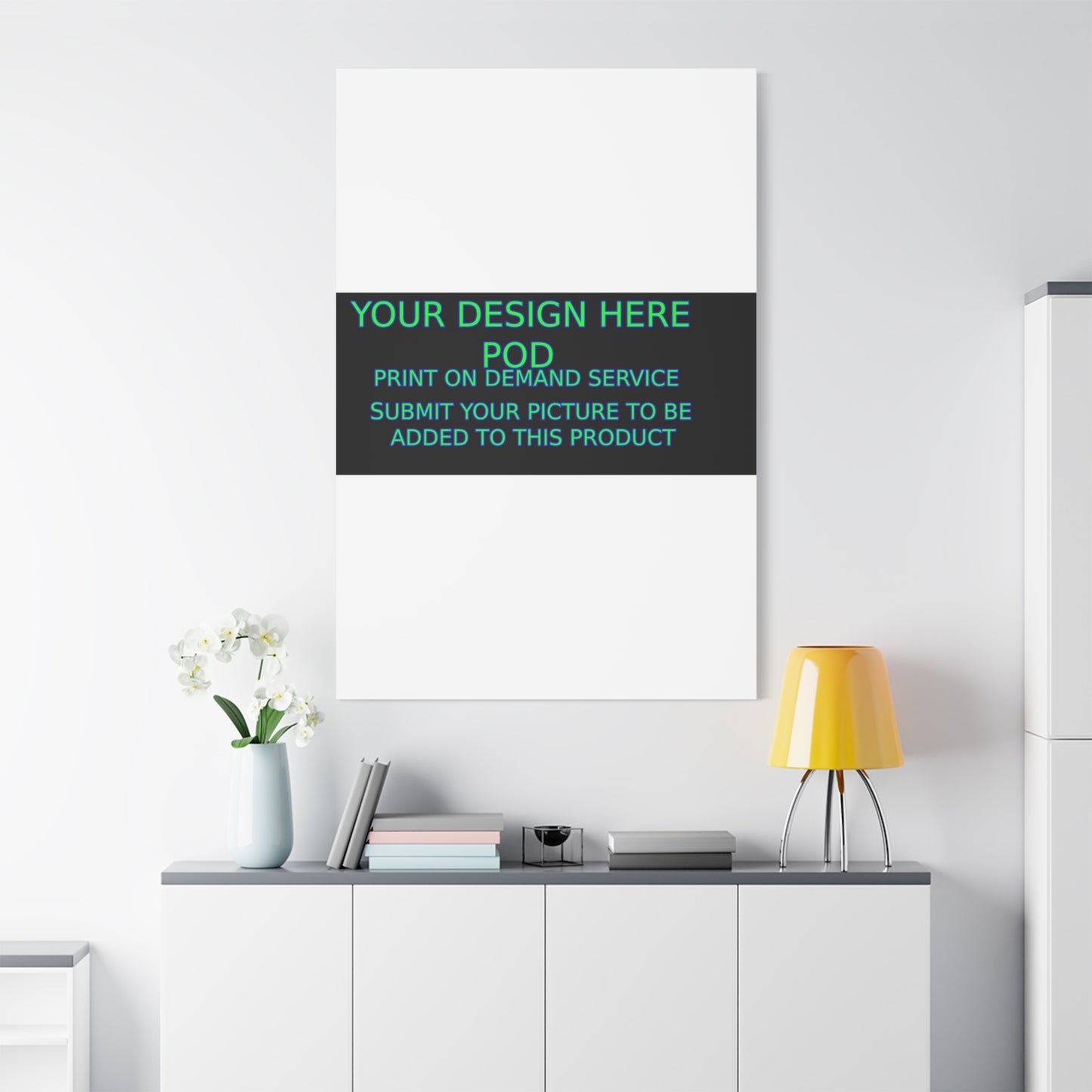 Custom Matte Canvas Print - Create Your Design