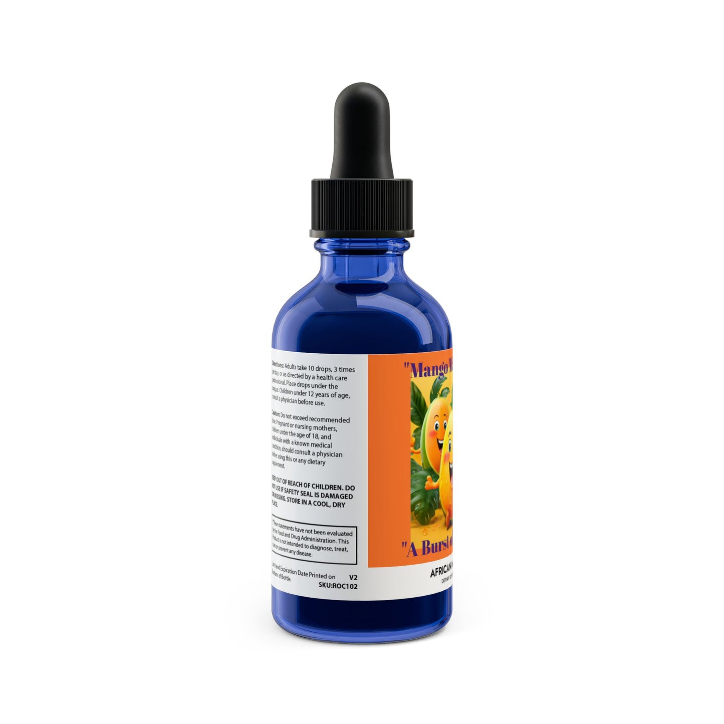 African Mango Drops Supplement (60ml, 2fl.oz)