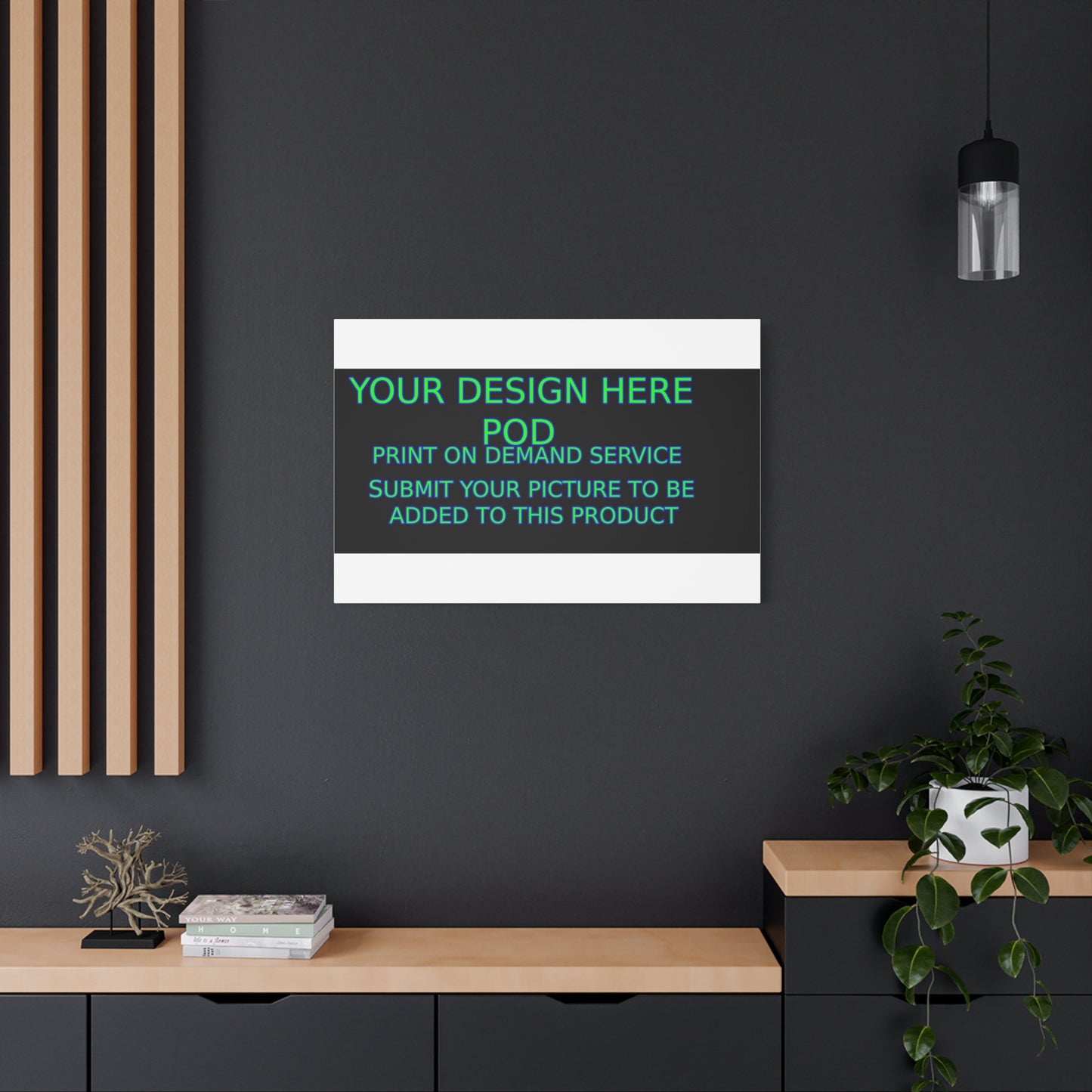 Custom Matte Canvas Print - Create Your Design