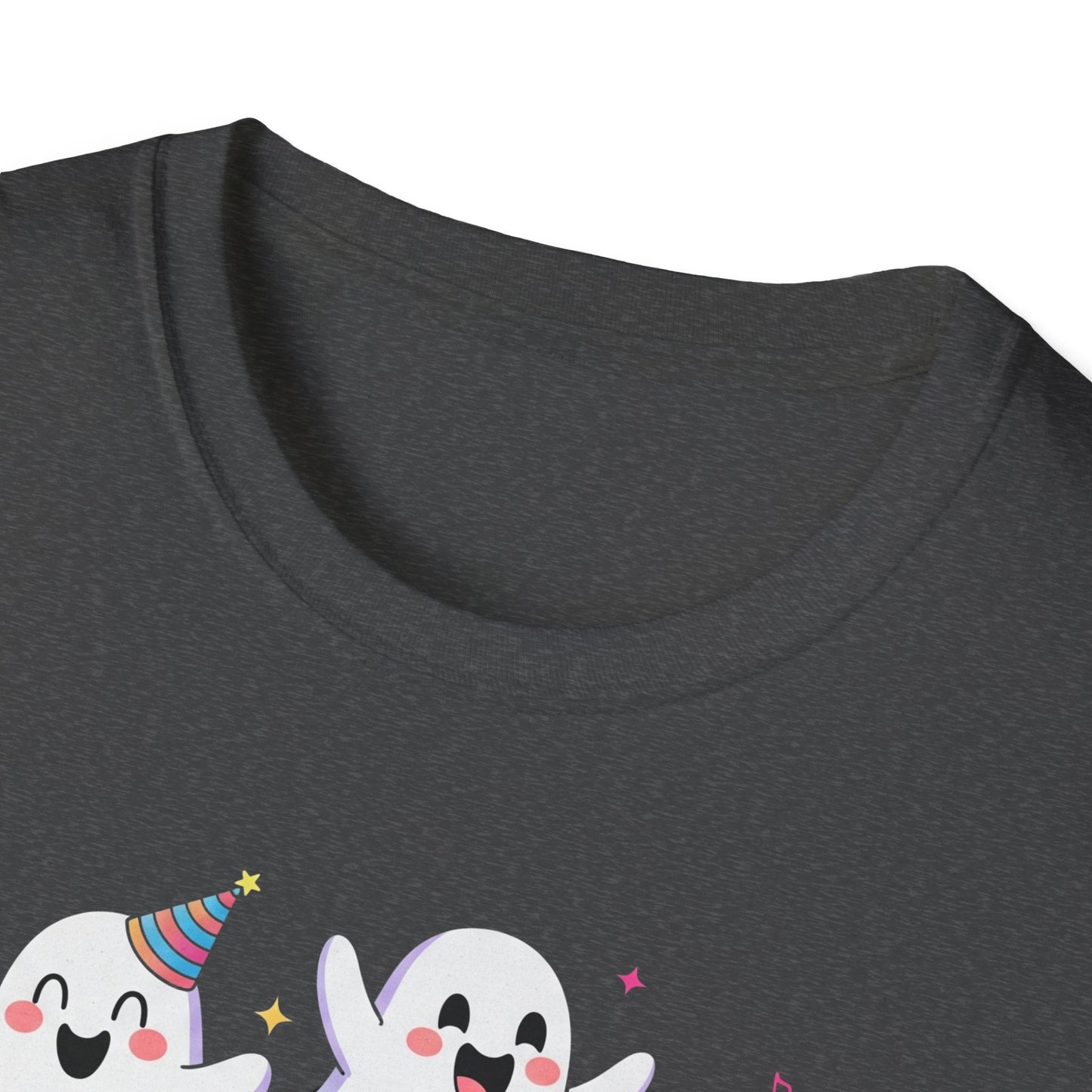 Ghoulish Fun T-Shirt, Ghost Theme Tee, Unisex Halloween Shirt, Cute Spooky Apparel, Fun Costume Idea, Party Outfit