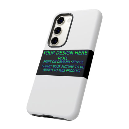 Customizable Tough Phone Case - Your Design Here - Perfect Gift for Birthdays & Holidays