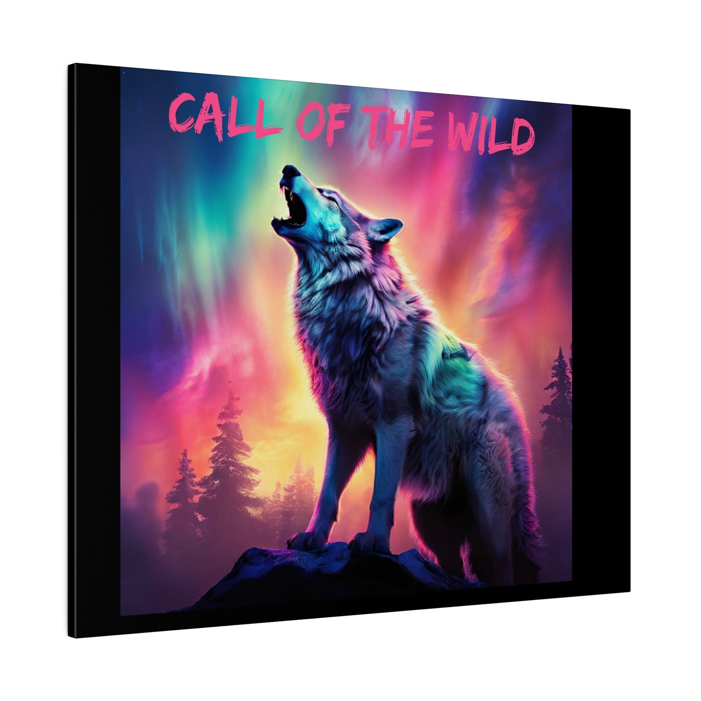 Call Of The Wild Matte Canvas, Stretched, 0.75"