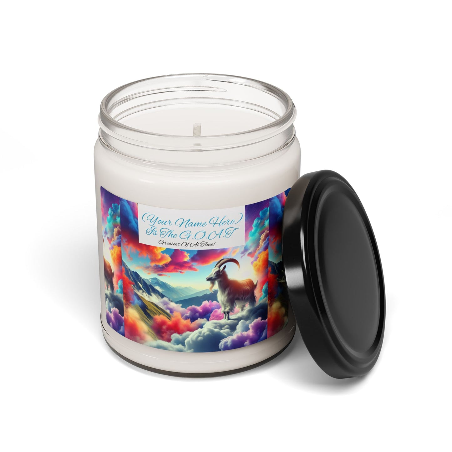 The GOAT Greatest Of All Time Soy Candle -  9oz