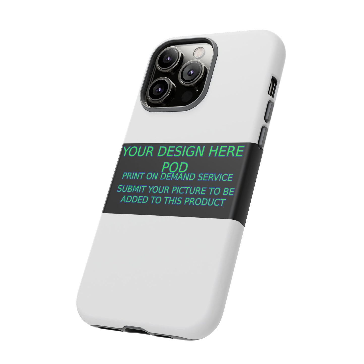 Customizable Tough Phone Case - Your Design Here - Perfect Gift for Birthdays & Holidays