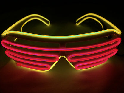 Newest LED Light Up Flashing Rave Shades