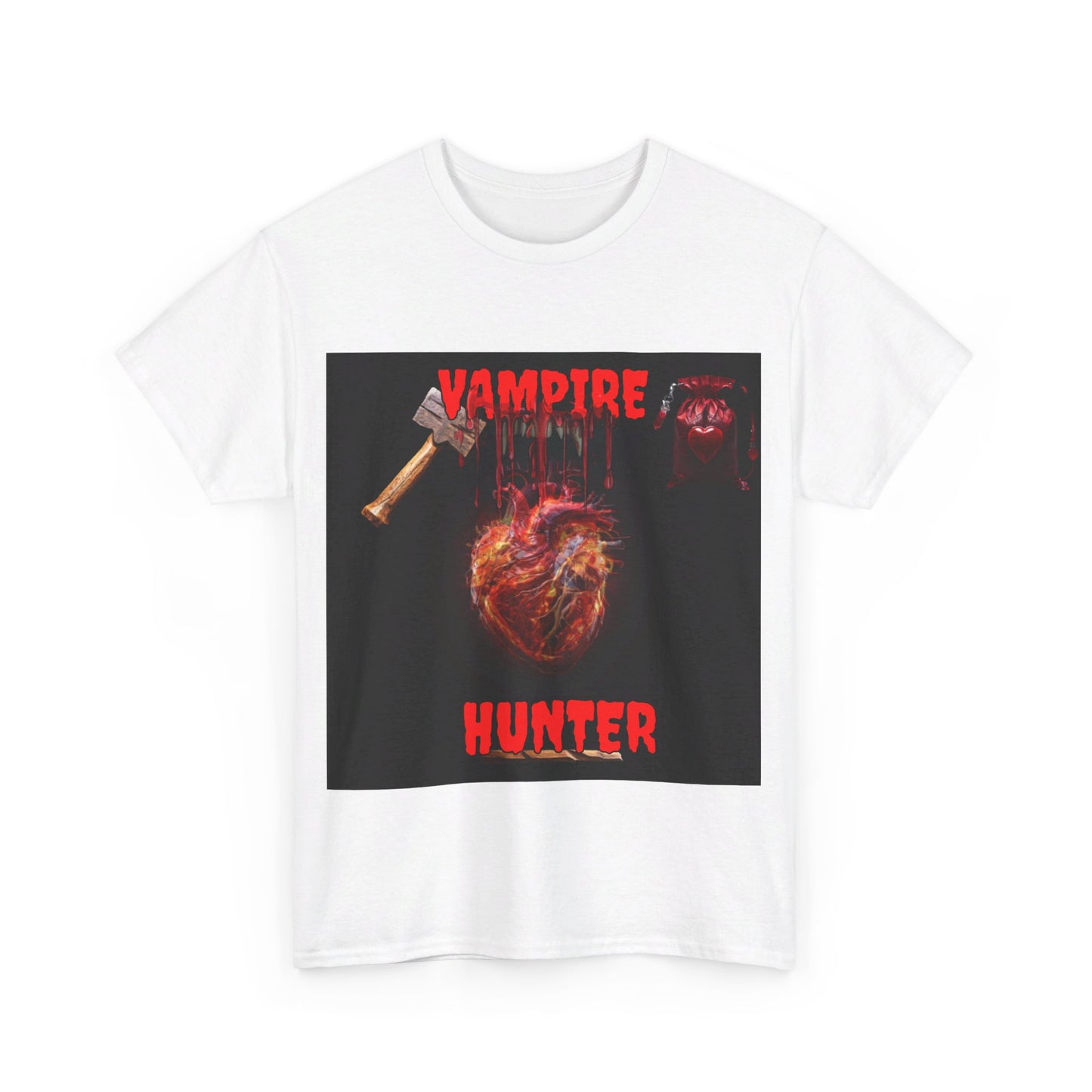 Vampire Hunter Unisex Heavy Cotton Tee