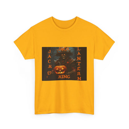 Jack O Lantern King Unisex Heavy Cotton Tee