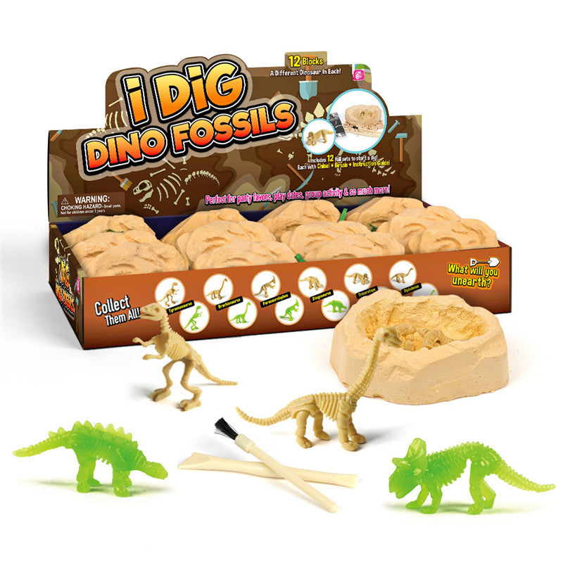 Dinosaur Egg Archaeological Excavation Tyrannosaurus  Simulation Dinosaur Model