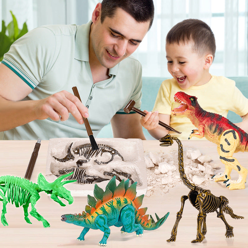 Archaeological Excavation Dinosaur Skeleton Educational Toy