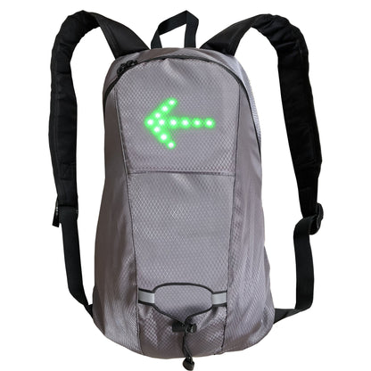 Remote Control LED Light-up Backpack Light-up Bag Turn Signal Backpack Safety Cycling