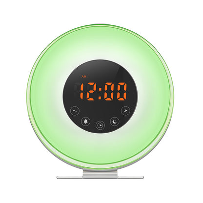 Manufacturer'S New Touch Wake-Up Light Alarm Clock, Multifunctional Colorful Atmosphere Wake-Up Light, Natural Wake-Up Sleep Aid Light