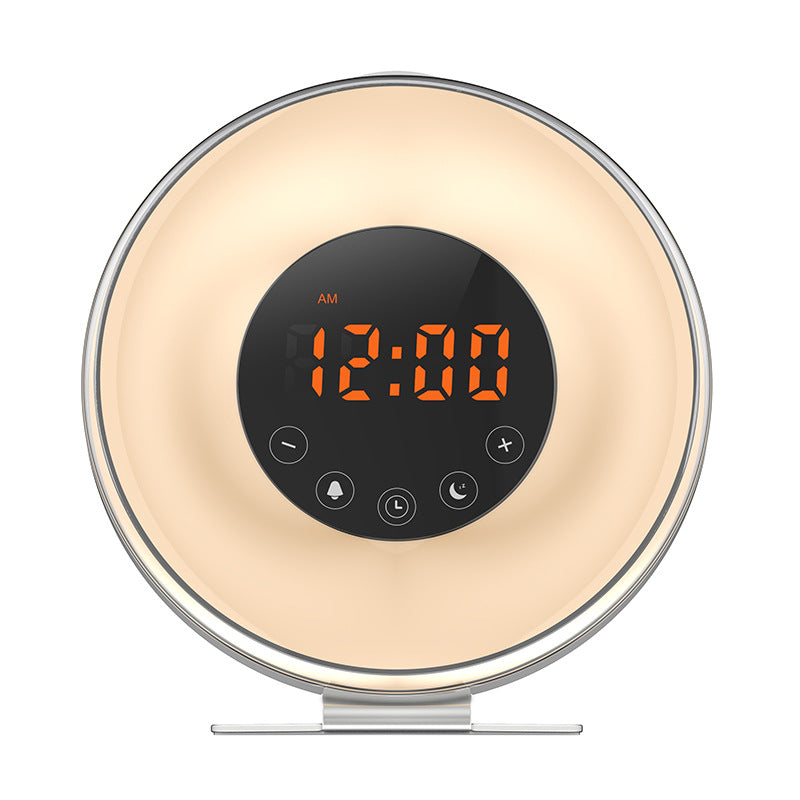 Manufacturer'S New Touch Wake-Up Light Alarm Clock, Multifunctional Colorful Atmosphere Wake-Up Light, Natural Wake-Up Sleep Aid Light