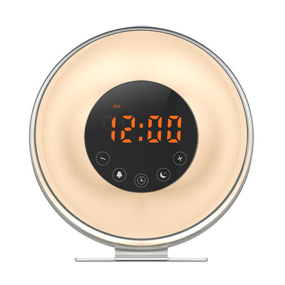 Manufacturer'S New Touch Wake-Up Light Alarm Clock, Multifunctional Colorful Atmosphere Wake-Up Light, Natural Wake-Up Sleep Aid Light