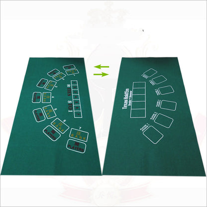 Double Sided Pattern Game Table Cloth Non Woven Texas Hold'Em Table Mat Table Cloth Card Mat