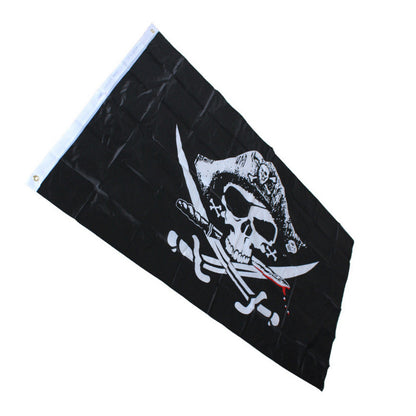 90 150cm Pirate Flag No 4 Skull Flag