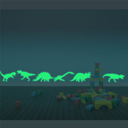 Creative Glowing Cartoon Dinosaur Decorative Wall Sticker