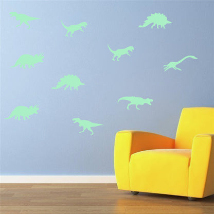 Creative Glowing Cartoon Dinosaur Decorative Wall Sticker