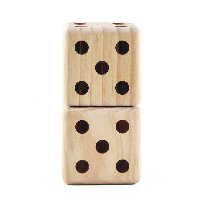 9cm Big Dice, Hot Stamping Points, Color Garden Fun, Large Dice Dice, Wooden Dice