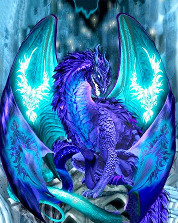 Diamond Painting  cartoon Dragon  Embroidery Cross Stitch 3D