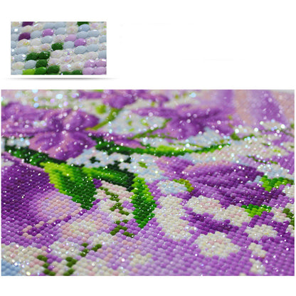 Flower Resin Full Of Diamonds And Diamond Painting