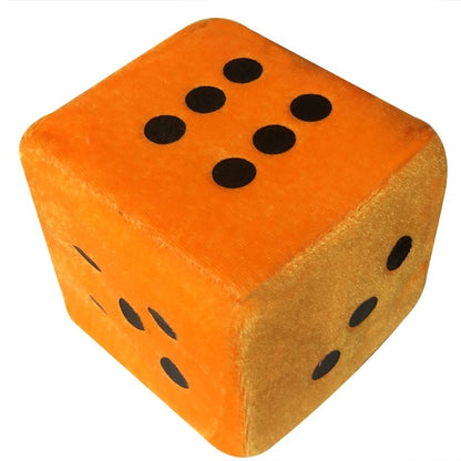 Cartoon Creative Sponge Dice Plush Dice Toy