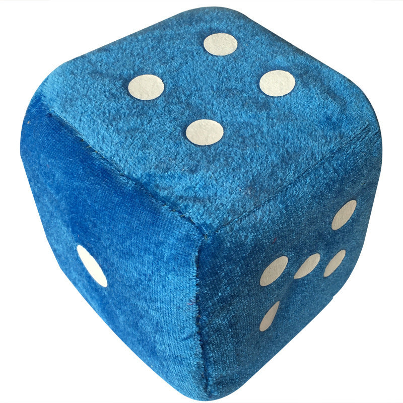 Cartoon Creative Sponge Dice Plush Dice Toy