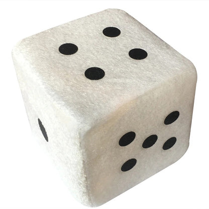 Cartoon Creative Sponge Dice Plush Dice Toy