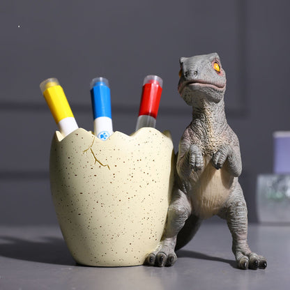 Creative Cartoon Dinosaur Pen Holder Storage Box