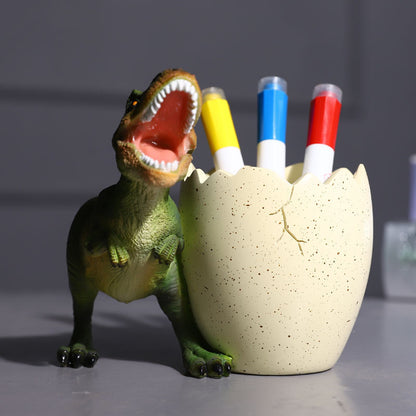 Creative Cartoon Dinosaur Pen Holder Storage Box