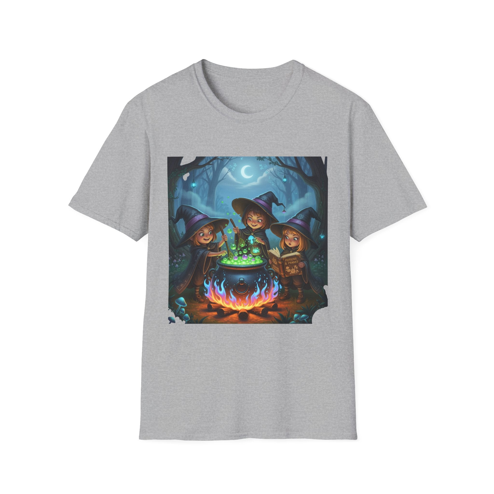 Mystical Witch T-Shirt | Spooky Halloween Wear, Unisex Tee, Graphic Tees for Fall, Witchy Aesthetic, Cute Casual Top