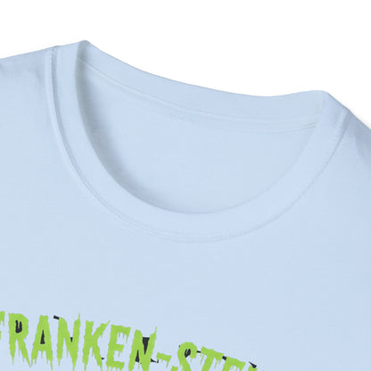 Franken-stein Beer T-Shirt, Spooky Halloween Apparel, Unisex Graphic Tee, Monster Mash Party Shirt, Halloween Costume Top, Beer Lover Gift