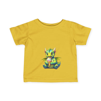 Cute Dragon Infant Tee - Fun, Soft Jersey Shirt for Kids