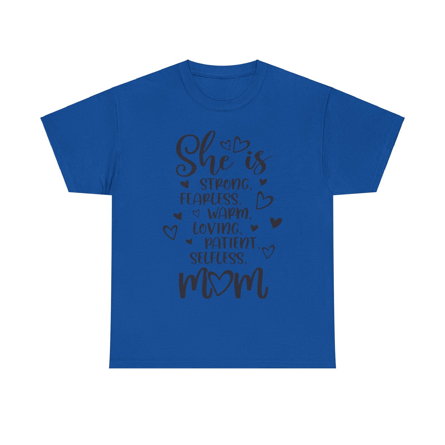 She is mom Unisex Heavy Cotton Tee