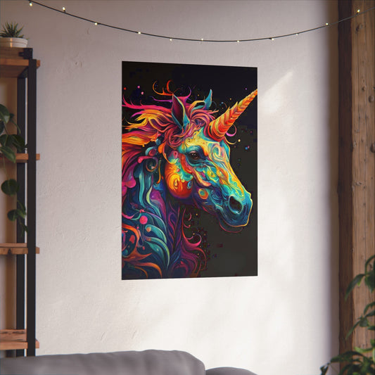 Unicorn Dream Matte Vertical Posters