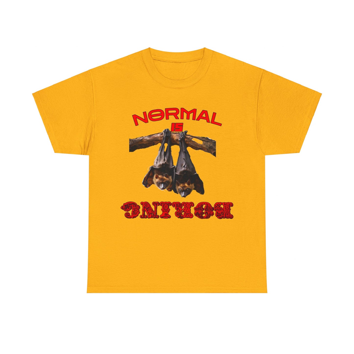 Normal Is Boring Unisex Heavy Cotton Tee