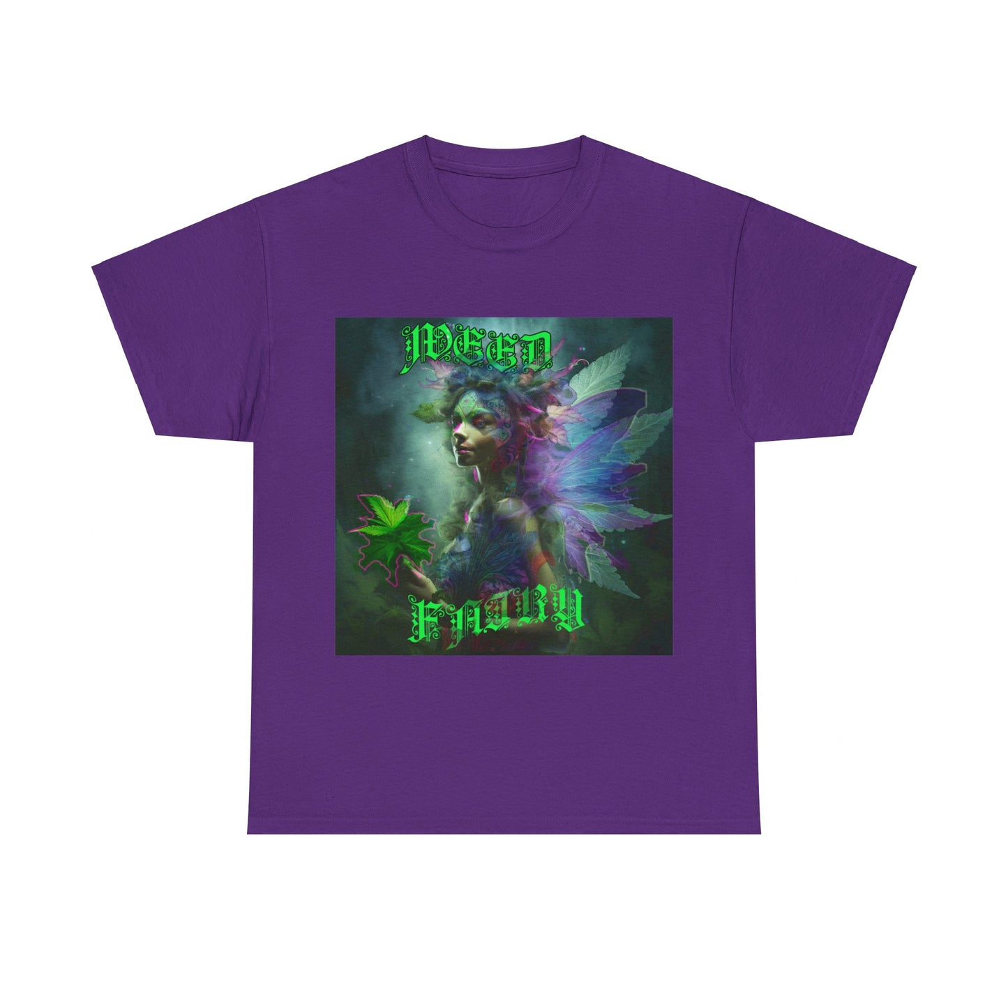 weed Fairy Unisex Heavy Cotton Tee