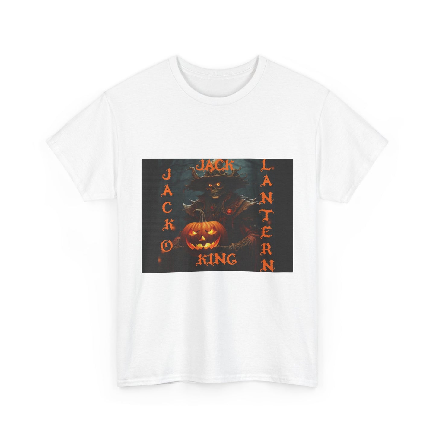 Jack O Lantern King Unisex Heavy Cotton Tee