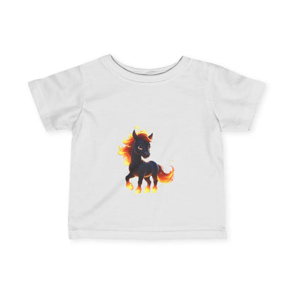 Fire Pony Infant Tee - Cute Kids T-Shirt for Animal Lovers