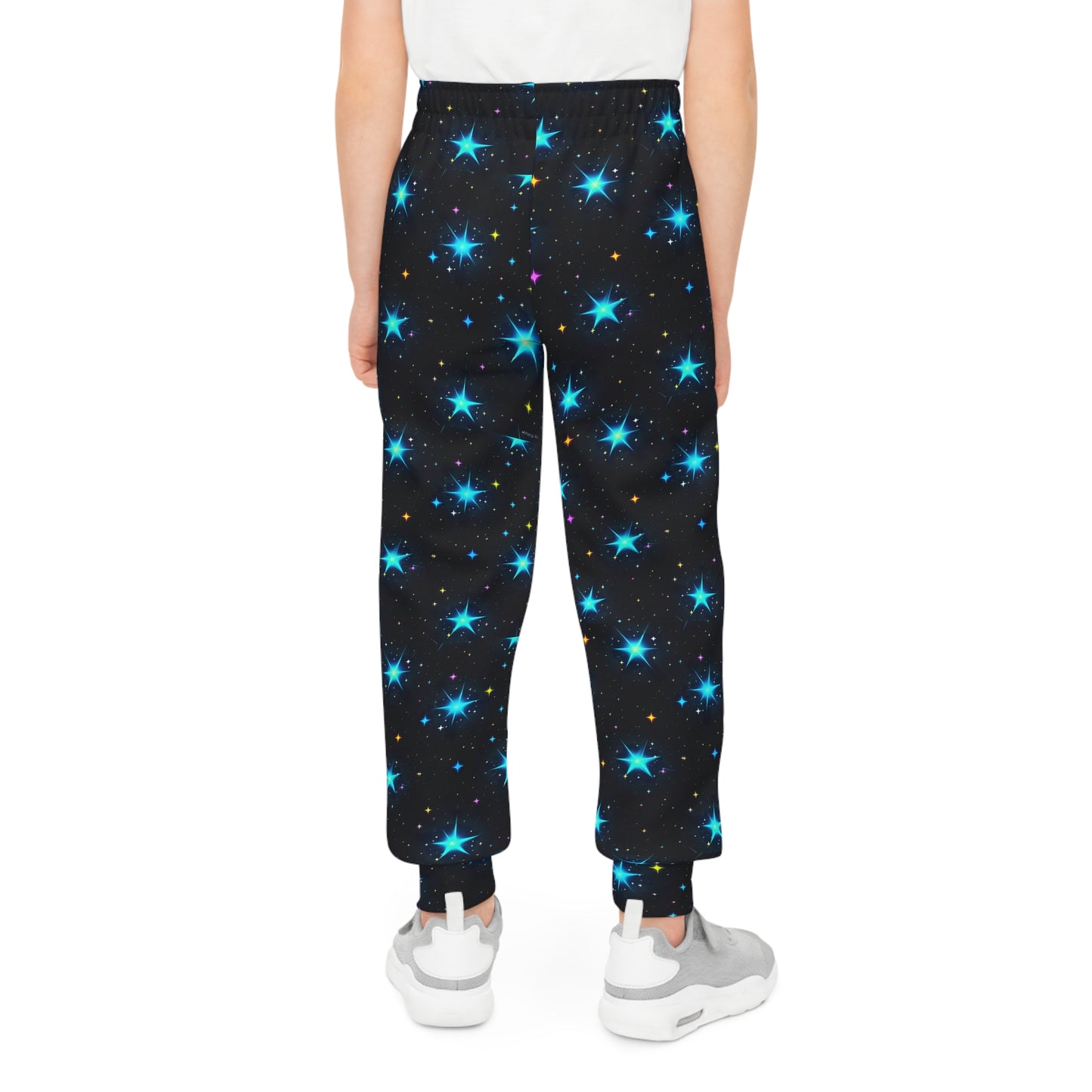 Youth Starry Night Joggers - Cozy Space-Themed Pants for Kids