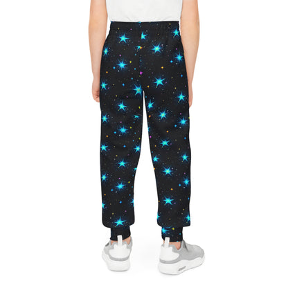 Youth Starry Night Joggers - Cozy Space-Themed Pants for Kids